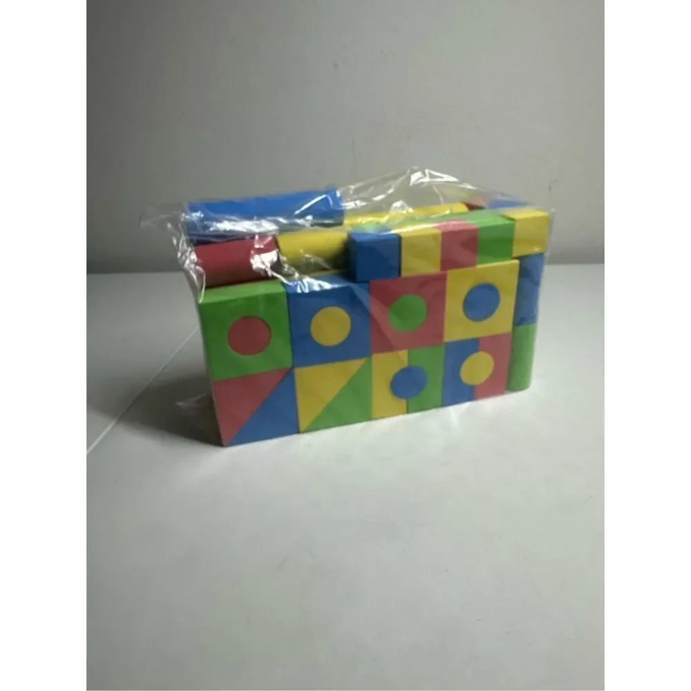 NWT Building Foam Blocks for Toddlers 45pcs Medium Size